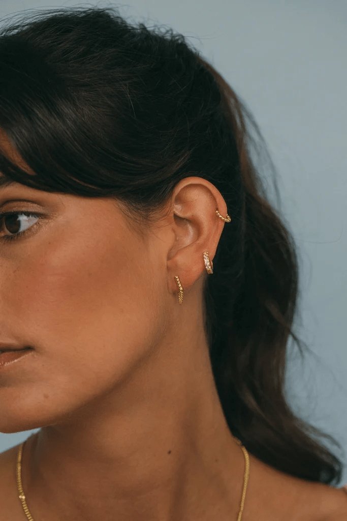 Blossom Ohrring Gold - Wildthings Collectables - MALA - The Concept Store