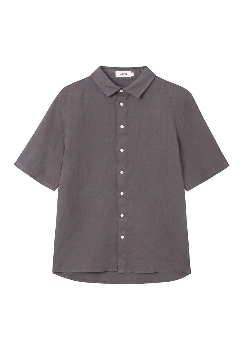 Dylan Buttoned Shirt in Taupe - Givn Berlin - MALA - The Concept Store