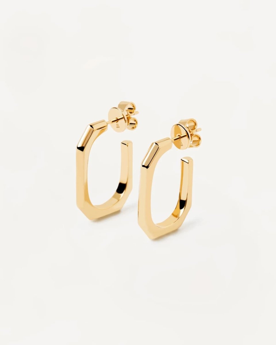 Goldohrringe SIGNATURE LINK - PDPaola - MALA - The Concept Store
