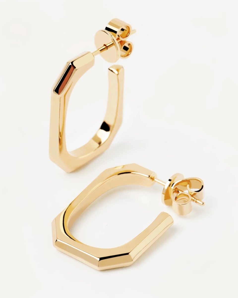 Goldohrringe SIGNATURE LINK - PDPaola - MALA - The Concept Store