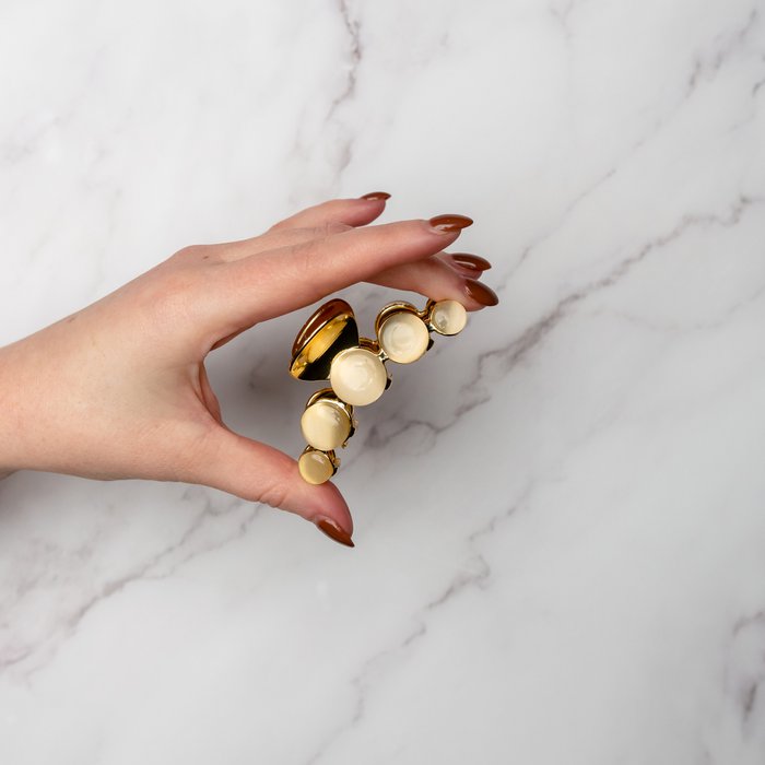 Haarklammer mit Perlen (klein) - Clippy! - MALA - The Concept Store