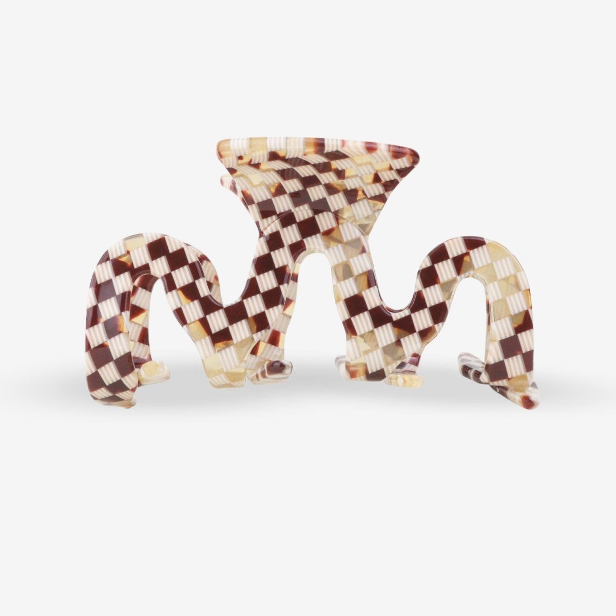 Hair Clip - Grand Wave Karo - Sasstie - MALA - The Concept Store