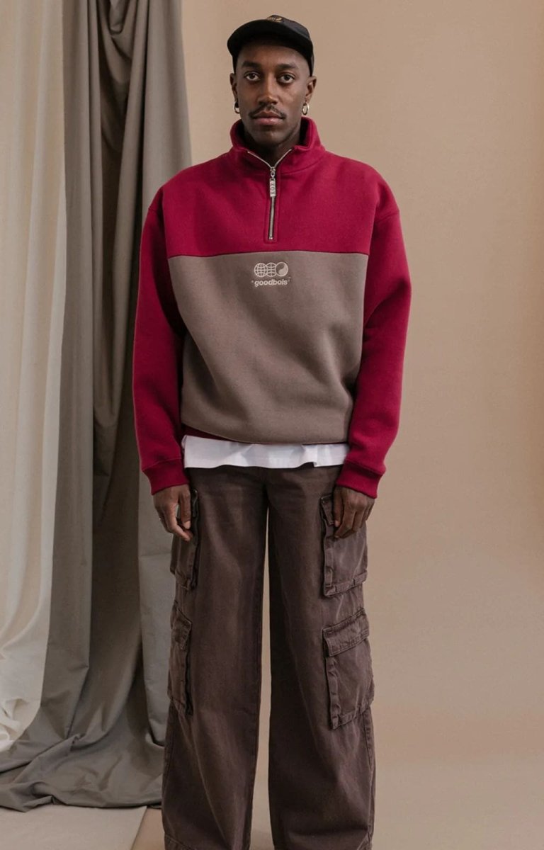 Halfzip Hoodie Yin Yang - GoodBois - MALA - The Concept Store