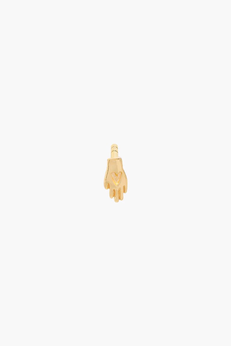 Hamsa Hand Ohrstecker Gold - Wildthings Collectables - MALA - The Concept Store