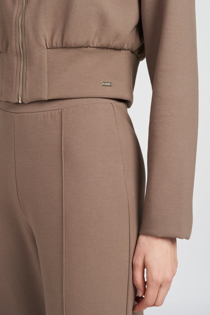 High-Waist Pintuck Flare Pants DONNA - Lune Active - MALA - The Concept Store