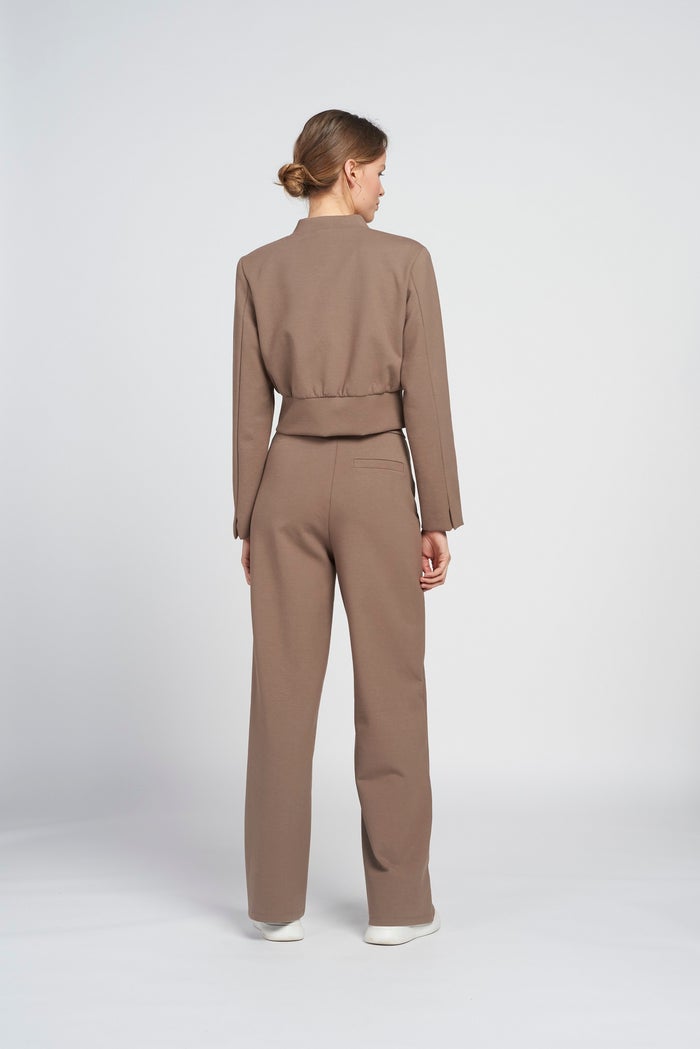 High-Waist Pintuck Flare Pants DONNA - Lune Active - MALA - The Concept Store