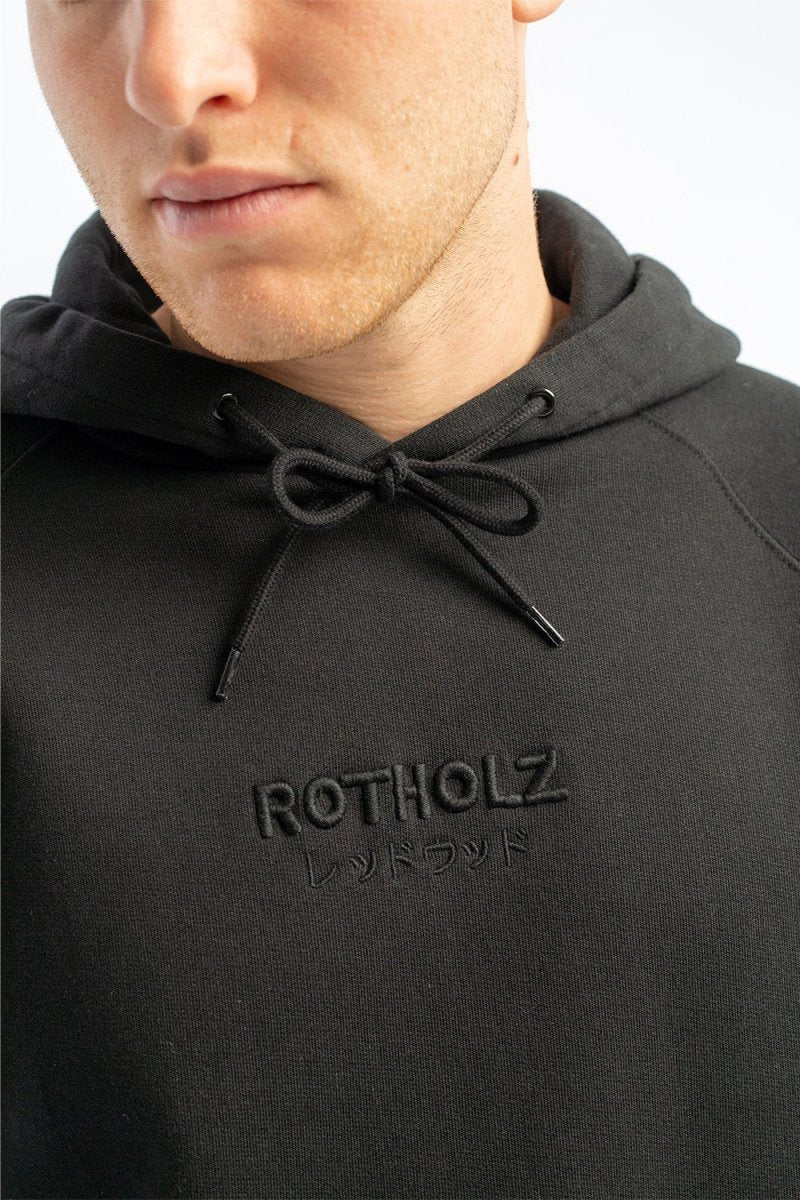 Hoodie ALL BLACK - Rotholz - MALA - The Concept Store