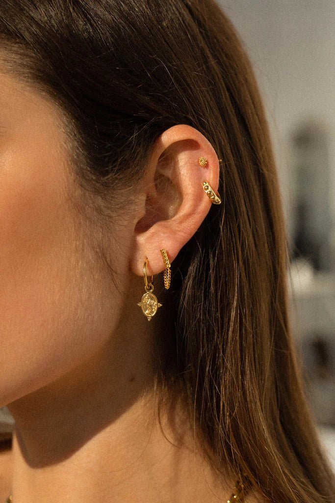 Hydra Ohrring Gold - Wildthings Collectables - MALA - The Concept Store