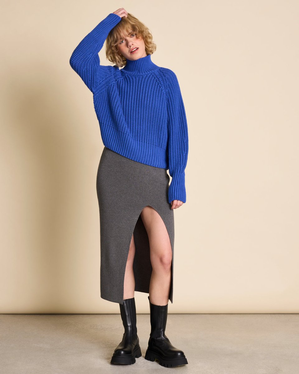 Jumper Ola Dark Azure Blue GOTS - JAN'N JUNE - MALA - The Concept Store