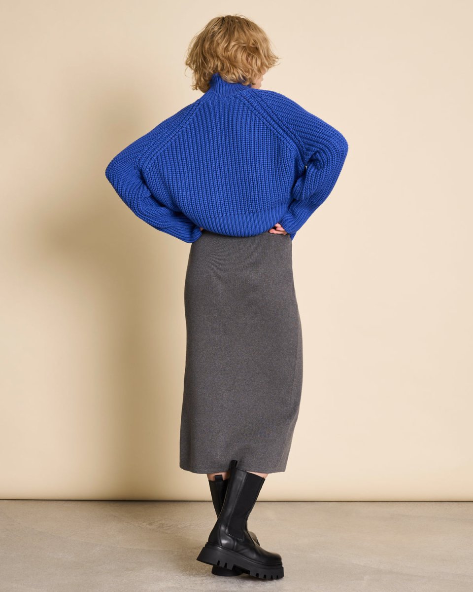 Jumper Ola Dark Azure Blue GOTS - JAN'N JUNE - MALA - The Concept Store