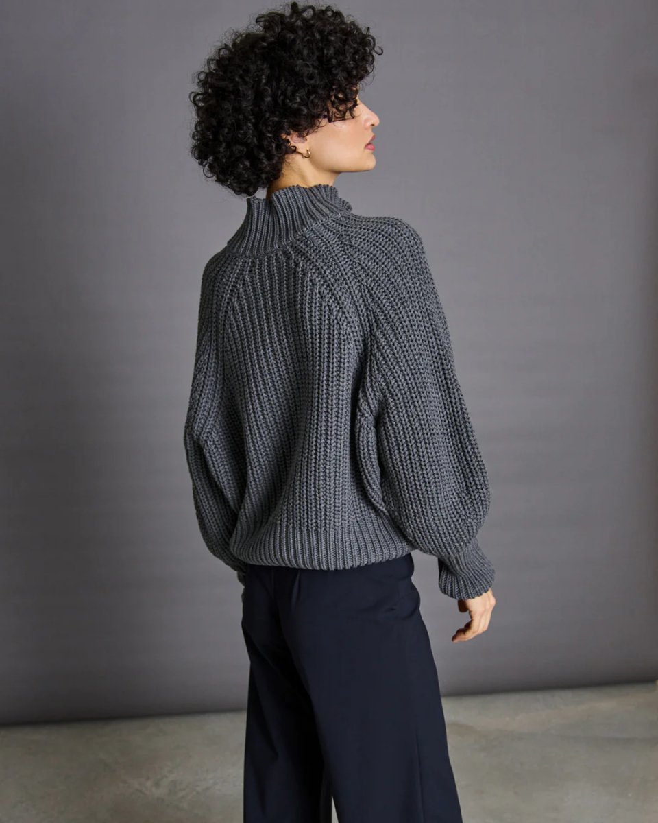 Jumper Ola Dark Grey GOTS - JAN'N JUNE - MALA - The Concept Store