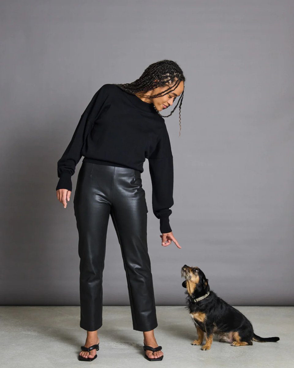 Jumper Yin Black GOTS - JAN'N JUNE - MALA - The Concept Store