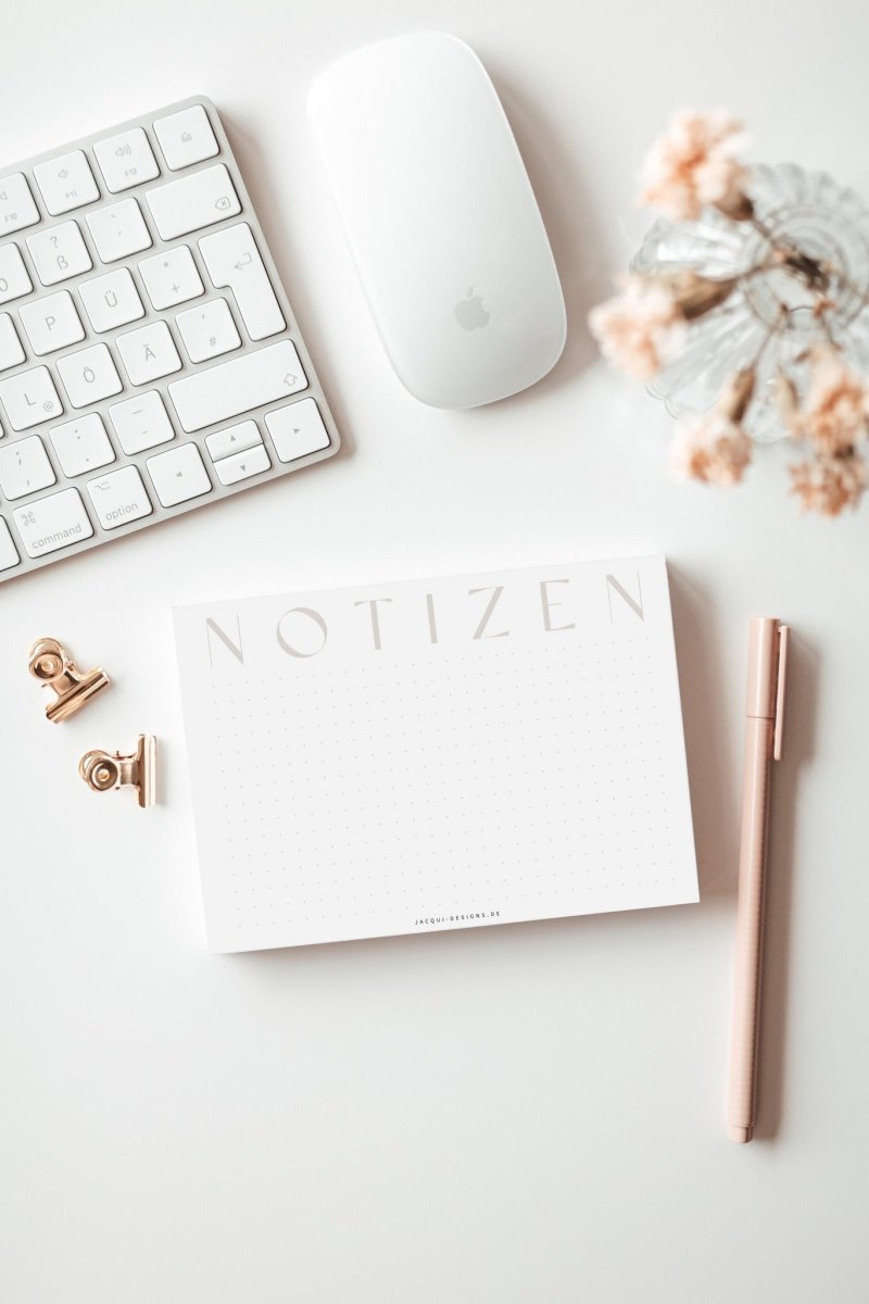 Notizblock - Jacqui Designs - MALA - The Concept Store