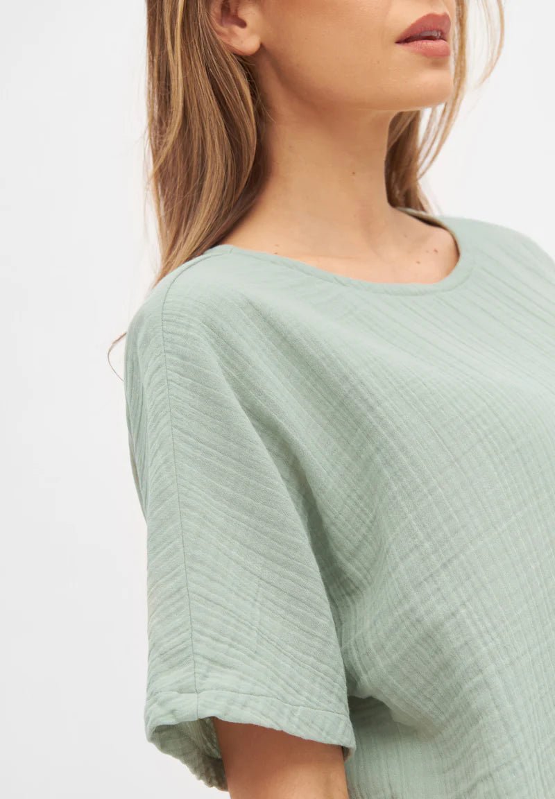 Pina T-Shirt in Sage - Givn Berlin - MALA - The Concept Store
