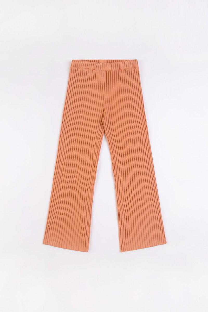 Ribbed Lounge Pant Melon - Rotholz - MALA - The Concept Store