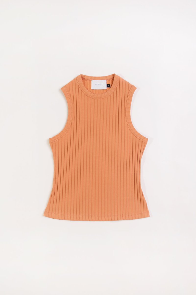 Ribbed Top Melon - Rotholz - MALA - The Concept Store