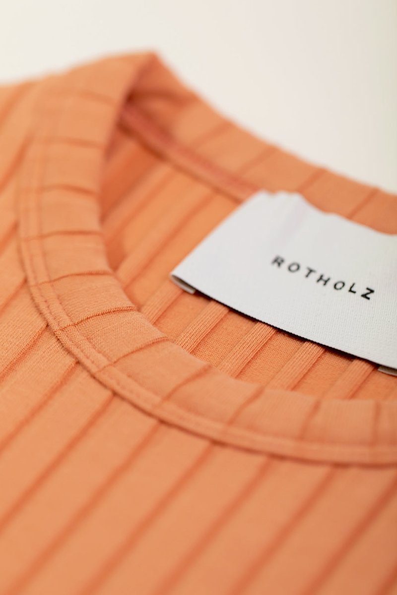 Ribbed Top Melon - Rotholz - MALA - The Concept Store