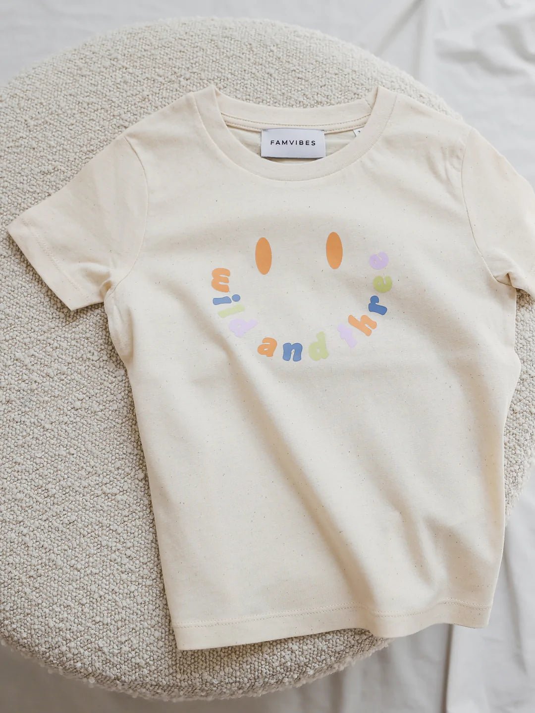 Smiley Meilensteinshirt - "Wild and three" - famvibes - MALA - The Concept Store