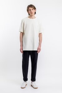 T-Shirt aus Waffle Cotton - Rotholz - MALA - The Concept Store
