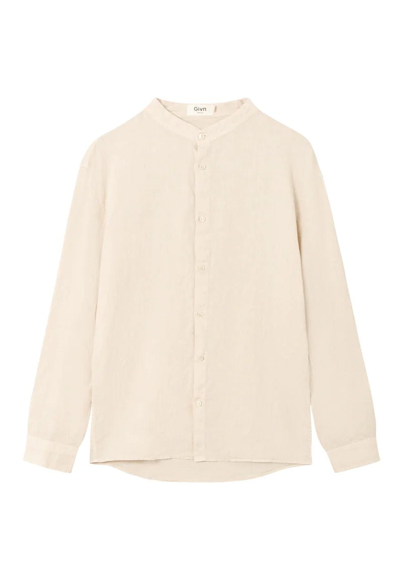 Wes Buttoned Shirt in Beige - Givn Berlin - MALA - The Concept Store