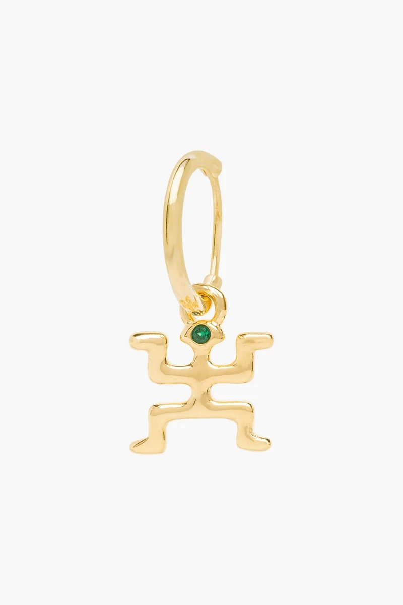 Yannis Ohrring Gold - Wildthings Collectables - MALA - The Concept Store