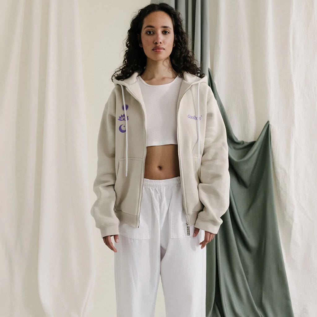 Zip Hoodie Peace - GoodBois - MALA - The Concept Store