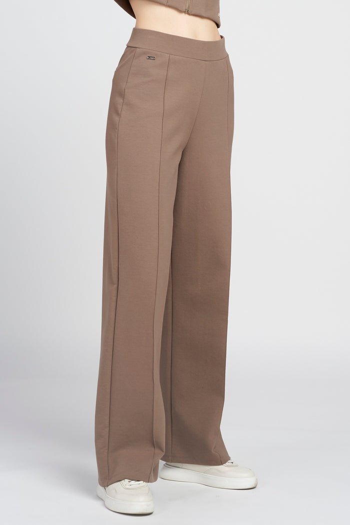 High-Waist Pintuck Flare Pants DONNA - Lune Active - MALA - The Concept Store