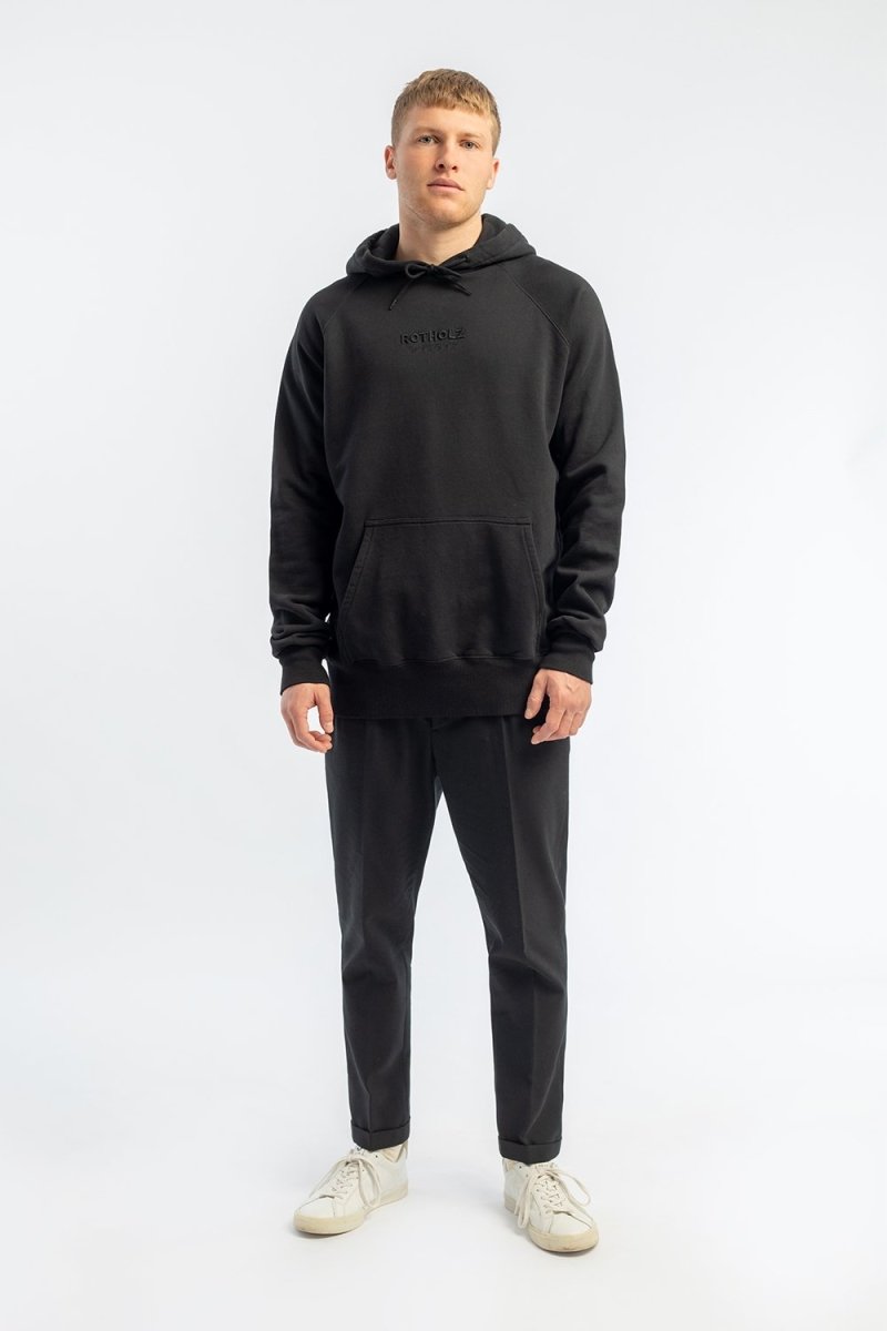 Hoodie ALL BLACK - Rotholz - MALA - The Concept Store