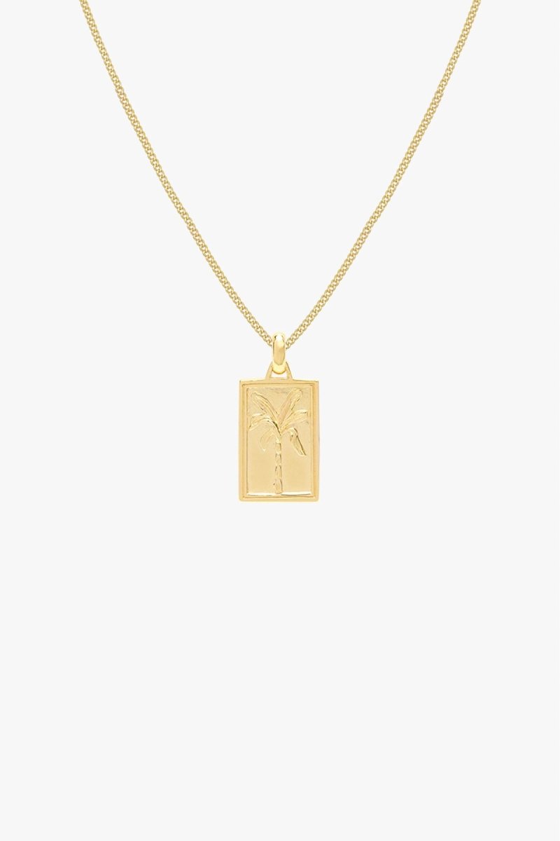 Island Palm Kette Gold - Wildthings Collectables - MALA - The Concept Store