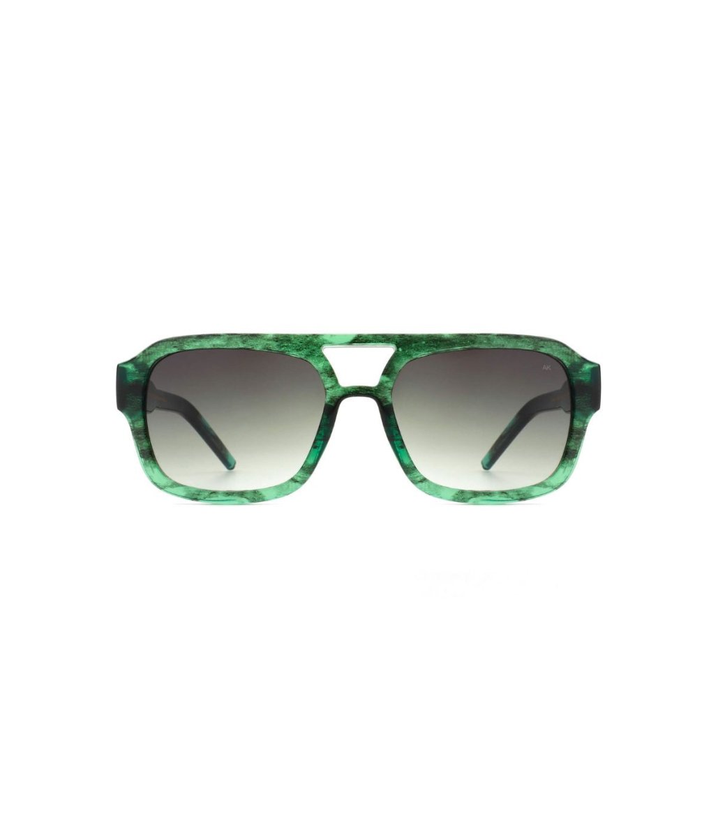 Sonnenbrille Kaya Green Marble Transparent - A.Kjaerbede - MALA - The Concept Store
