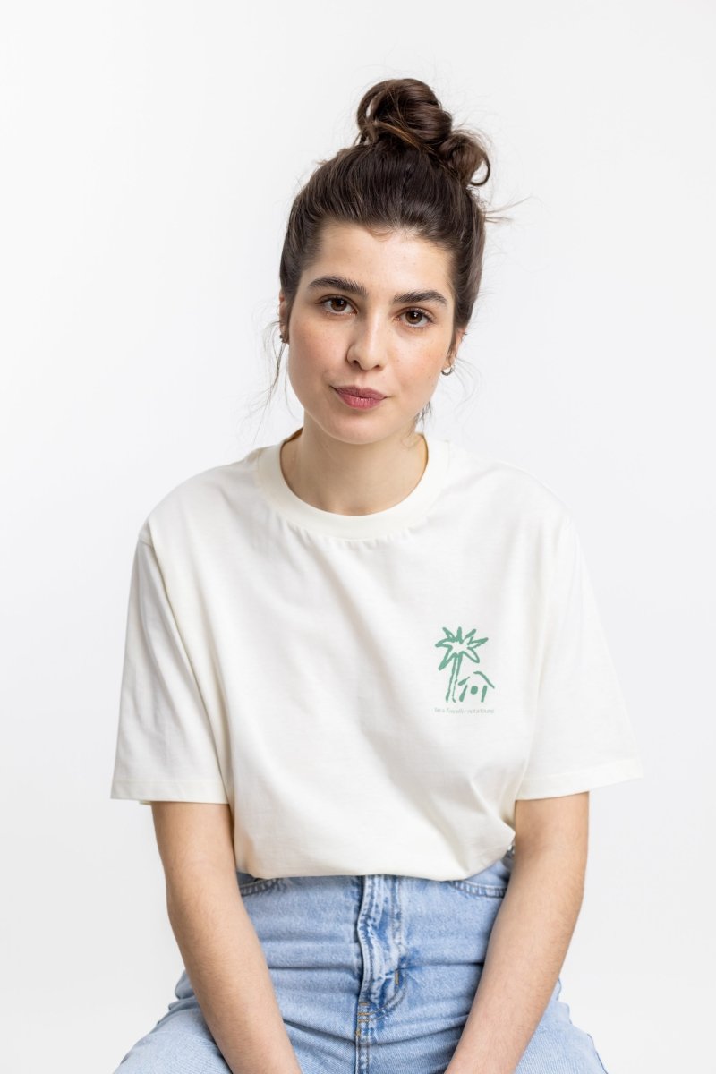 Unisex Beachside T-Shirt white - Rotholz - MALA - The Concept Store