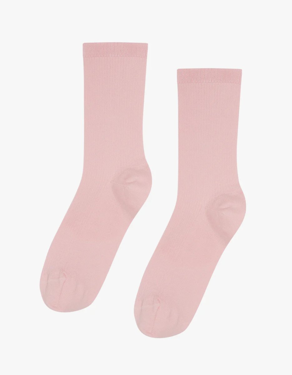 Women Classic Organic Sock Faded Pink - Colorful Standard - MALA - The Concept Store