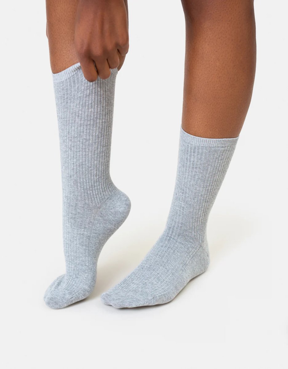 Women Classic Organic Sock Navy Blue - Colorful Standard - MALA - The Concept Store