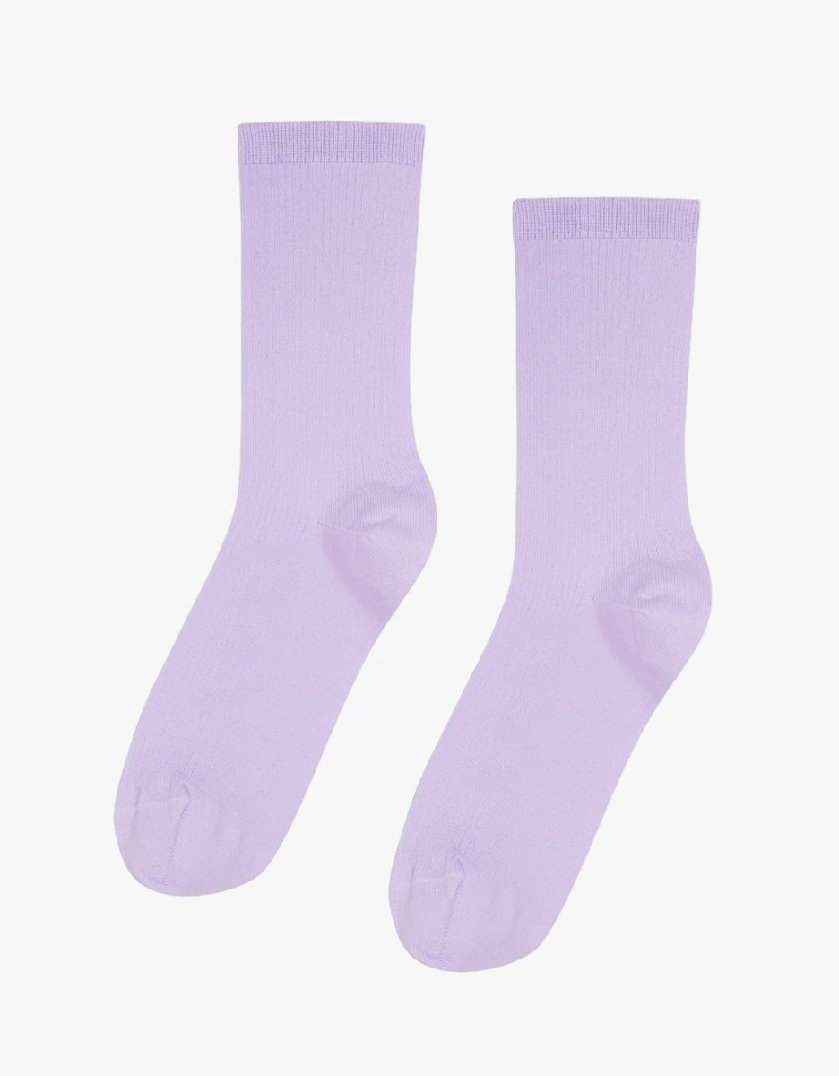 Women Classic Organic Sock Soft Lavender - Colorful Standard - MALA - The Concept Store