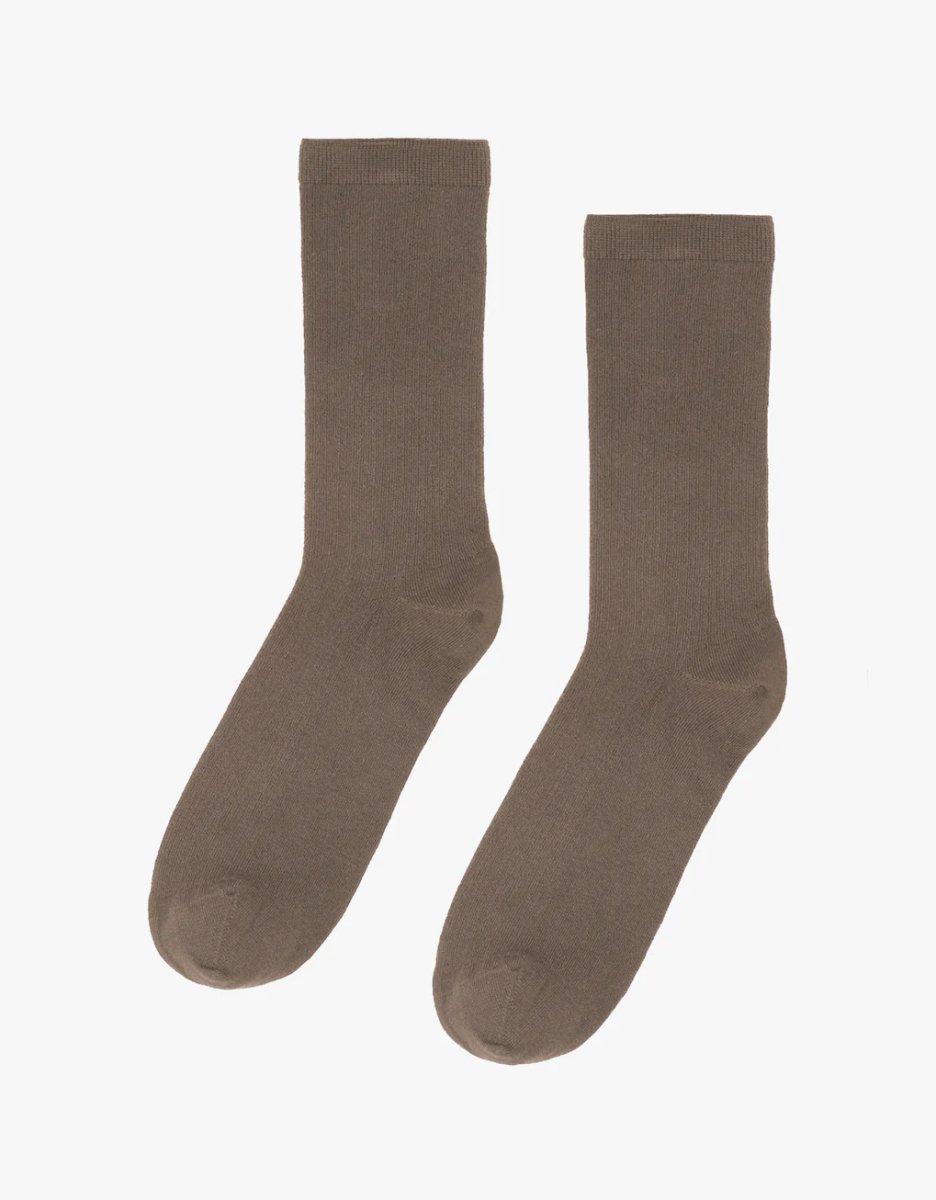 Women Classic Organic Sock Warm Taupe - Colorful Standard - MALA - The Concept Store